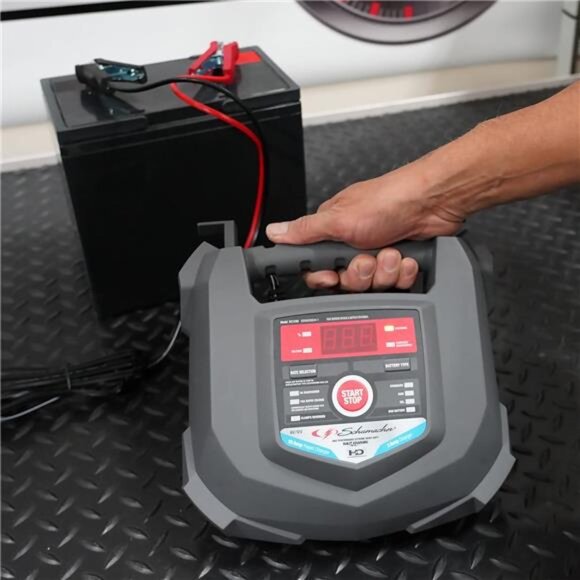 SC1280 6/12V Rapid Battery Charger and 15A Maintainer - Picture 3 of 7